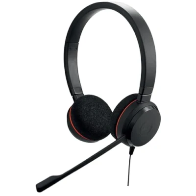 Image de Jabra Evolve 20 MS stéréo Micro casque sur oreille filaire USB C, A isolation acoustique Certifié pour Microsoft Teams