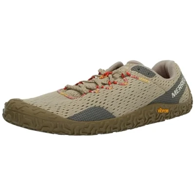 Afbeelding van Merrell Vapor Glove 6 Loopschoen neutraal, Heren, Maat: 40, Khaki/coyote Textiel/ synthetisch