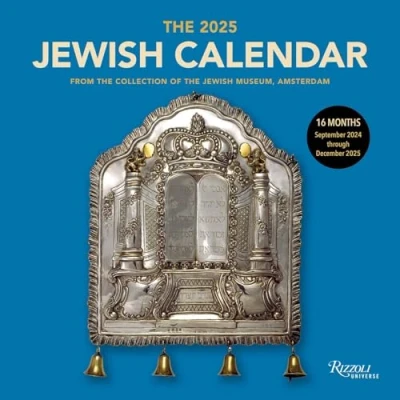 Afbeelding van Jewish Calendar Jüdischer Kalender 2025 Wandkalender