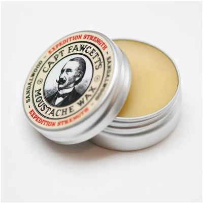 Afbeelding van Captain Fawcett&#039;s Exp. Strenghth Moustache Wax Sandalwood 15 ml