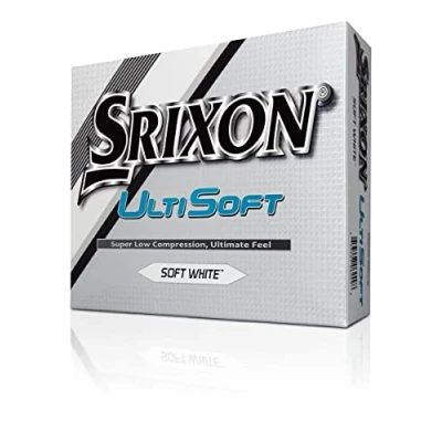 Afbeelding van Srixon Ultisoft golfbal wit 12 stuks