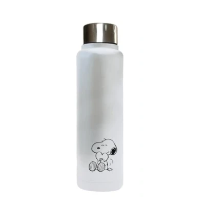 Afbeelding van Waterfles Snoopy Love Blauw