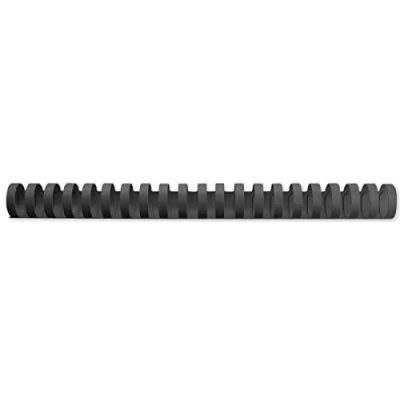 Afbeelding van CombBind 100 stuks kunststof binders, 19 mm, zwart