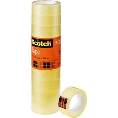 Afbeelding van Plakband Scotch 508 15mmx10m transparant