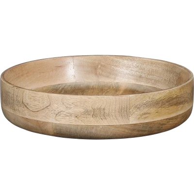 Afbeelding van Tomar Schaal H6 x Ø26 cm 100% FSC Mangohout Lichtbruin