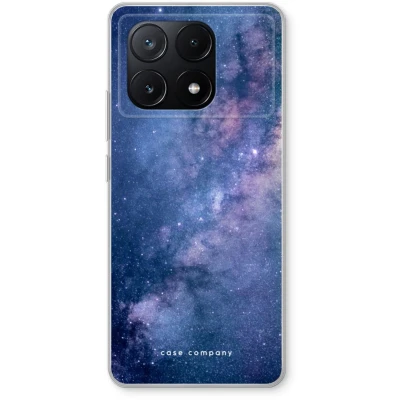 Afbeelding van Case Company® hoesje geschikt voor Xiaomi Poco X6 Pro Nebula Soft Cover Telefoonhoesje Bescherming aan alle Kanten en Schermrand
