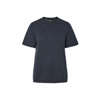 Afbeelding van Pieces Pcscout Tshirt print, Dames, Maat: Large, Ombre blue