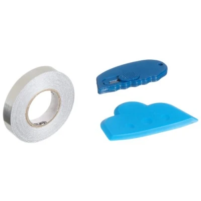 Afbeelding van Chromen tape 10mm x 10 meter