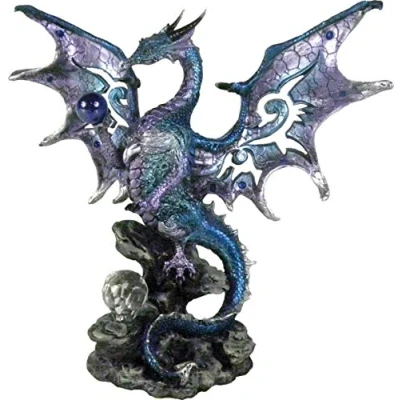 Afbeelding van Nemesis Now De Beschermer Blauwe Draak Beeld 20.5cm