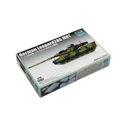 Afbeelding van 1:72 Trumpeter 07191 German Leopard2A6 MBT Tank Plastic Modelbouwpakket