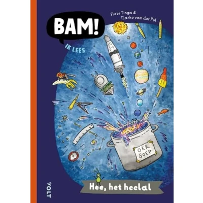 Afbeelding van BAM! Ik lees lees: Hee, het heelal