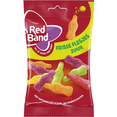 Afbeelding van Red Band Frisse Flesjes 24x100g