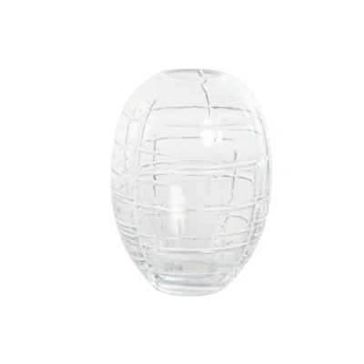 Afbeelding van Vaas Home ESPRIT Transparant Kristal Modern 12 x 17 cm
