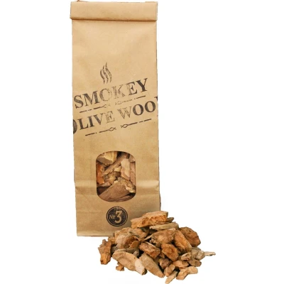Afbeelding van Smokey Olive Wood Olijf Rookchips No3 500 ml