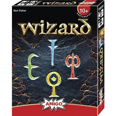 Afbeelding van Wizard. Kartenspiel: das Spiel, Sie in Rage bringt! Für 3 6 Zauberlehrlinge ab 10 Jahren