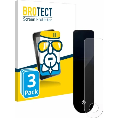 Afbeelding van BROTECT Screenprotector voor Xiaomi Mi 3 E Scooter Folie Beschermfolie Beschermglas transparant (3 Stuks)