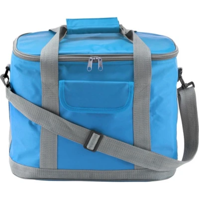 Afbeelding van Brand Polyester koeltas lichtblauw 27L