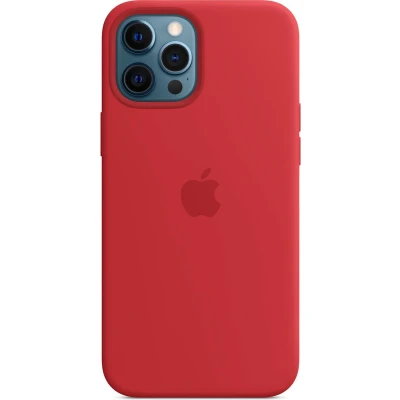 Afbeelding van Apple Siliconenhoesje met MagSafe voor iPhone 12 Pro Max Rood