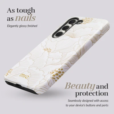 Afbeelding van MIO White Roses Magsafe Compatible for Samsung A26 5G