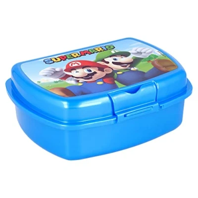 Image de Stor Boîte à lunch pour enfant avec fermeture de sécurité Super Mario