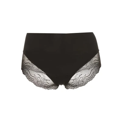Afbeelding van SPANX dames Undie Tectable corrigerende slip met kant in de kleur Zwart, maat: S