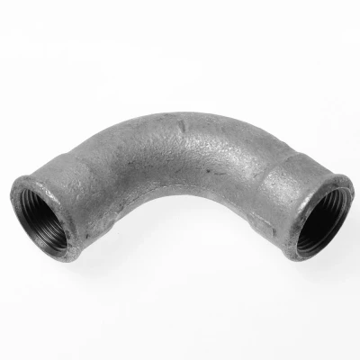 Afbeelding van IJzeren gegalvaniseerde draadfitting lange bocht 90 graden 5/4 2x