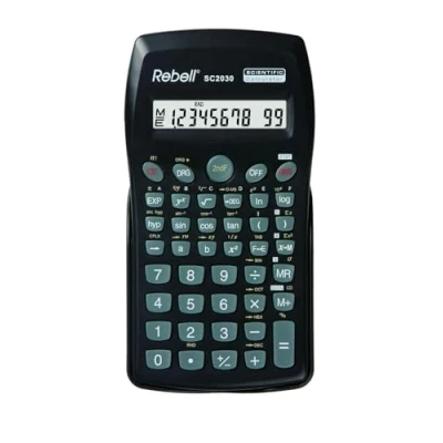 Afbeelding van Citizen Re Sc2030 Bx Calculator Rebell Zwart Wetenschappelijk (Box)