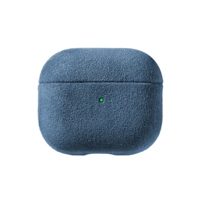 Afbeelding van Alcantara Case AirPods (3rd generation) Ocean Blue