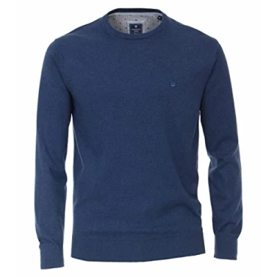 Afbeelding van Redmond effen trui, 12 blauw