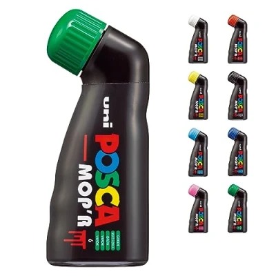 Afbeelding van Posca Mop&#039;r Paintmarker Pcm 22, Donkergroen