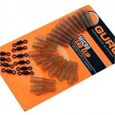 Image de Guru micro Lead Clip (10 clips &amp; swivels)