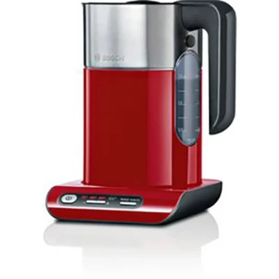 Afbeelding van Bosch Haushalt Styline Waterkoker Snoerloos, Oververhittingsbeveiliging Rood