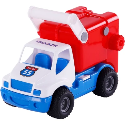 Afbeelding van Cavallino Grip Vuilniswagen met Rubberbanden, 29cm