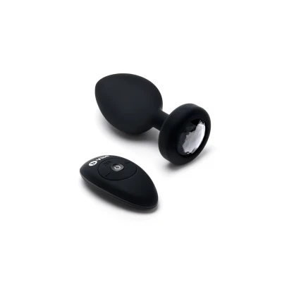 Afbeelding van B Vibe Vibrerende Juwelen Plug XXL Black