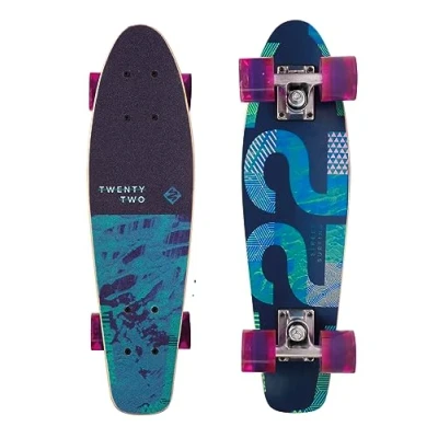 Afbeelding van Street Surfing Wood Beach Board Twenty Two