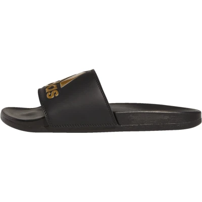 Afbeelding van adidas Performance Adilette Comfort Badslippers core black gold metallic black, Maat: 38, Kunststof