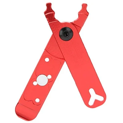 Afbeelding van Bike Master 4 in 1 multifunctionele schakeltang voor fietsketting, rood