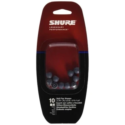 Afbeelding van Shure Easfx1 10S 10 flexibele opzetstukken voor in ear Se, maat S