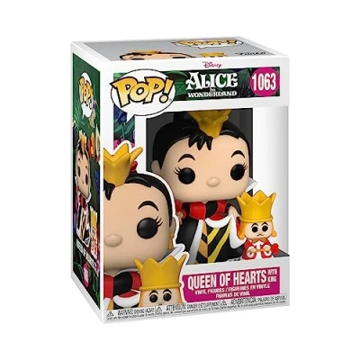 Image de Figurine Funko Pop and Buddy Disney Alice 70th Queen with King