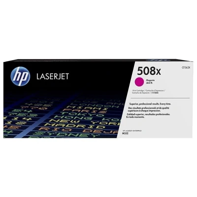 Image de HP 508X toner LaserJet Magenta grande capacité authentique