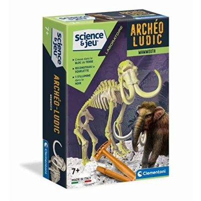 Image de Jeu Clementoni Archéo Ludic Mammouth, Fluorescent