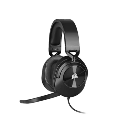 Image de CORSAIR Gaming HS55 SURROUND Micro casque circum aural filaire jack 35mm carbone