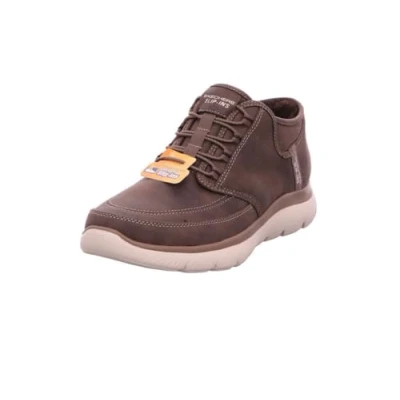 Afbeelding van Skechers Summits Basketbal Handsfree Slips voor heren, Chocolade suède rand