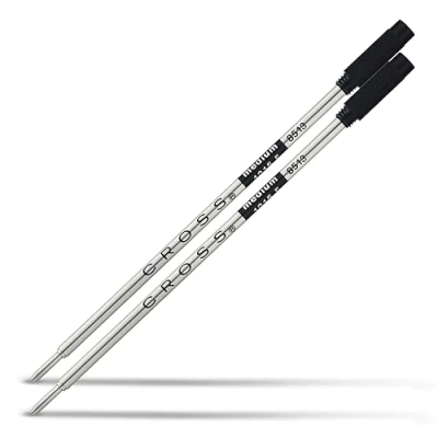 Afbeelding van Cross 8513 2 balpenvulling, medium zwart