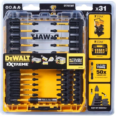 Afbeelding van DeWalt DT70738T QZ Flextorq schroefbits 31 delig