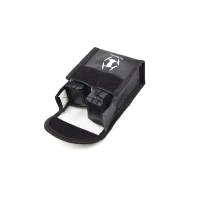 Afbeelding van Veiligheidstas voor RC Batterijen Anti Explosie Lipo Beschermhoes Vuurvaste Oplaadtas Ideaal DJI Mavic Air Afmetingen 120 x 90 50 mm