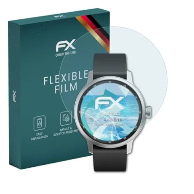 Afbeelding van atFoliX displaybeschermfolie compatibel met Withings ScanWatch 42 mm beschermfolie, ultrahelder en flexibel, FX (3X)