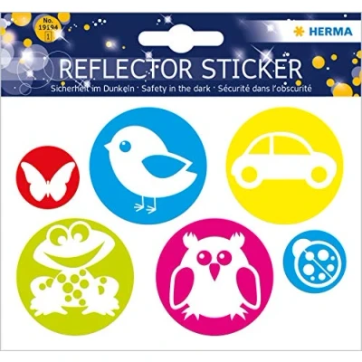 Afbeelding van HERMA 19194 REFLECTOR STICKERS CIRCLES