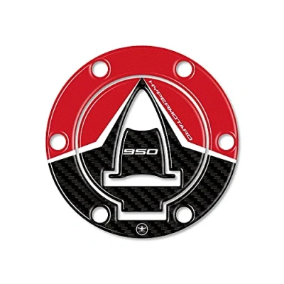 Afbeelding van labelbike 3D sticker van kunsthars, decoratie en bescherming de motortankdop, compatibel met DUCATI HYPERMOTARD 950 2019 2024