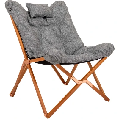 Afbeelding van Bo Camp Urban Outdoor Relaxstoel Bloomsbury Comfort Grijs